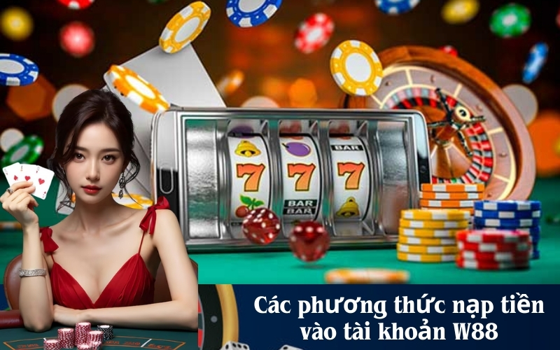 Các phương thức nạp tiền vào tài khoản W88