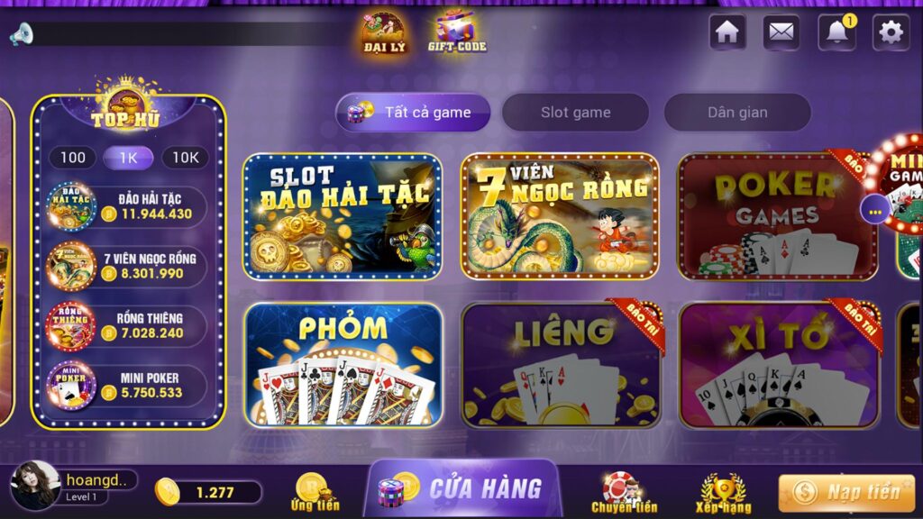 game bài đổi thưởng